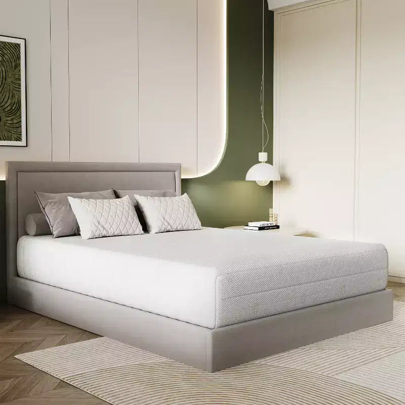 Matelas Novilla 12 pouces en mousse à mémoire de forme au gel pour des nuits fraîches et un soulagement de la pression, isolation des mouvements