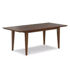 Table à manger extensible rectangulaire contemporaine Fairway 60-76 pouces x 36 pouces