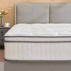 Matelas à ressorts indépendants style Hilton MAYEERTY, matelas doux et rebondissant de 30 cm d'épaisseur pour le soutien de la colonne vertébrale et le sommeil dans la chambre à coucher