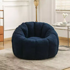 Fauteuil poire, fauteuil poire avec accoudoirs rembourré en mousse haute densité, canapé paresseux confortable, fauteuil poire pour adultes dans le salon