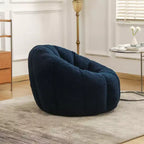 Fauteuil poire, fauteuil poire avec accoudoirs rembourré en mousse haute densité, canapé paresseux confortable, fauteuil poire pour adultes dans le salon