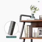 GustoWave Support d'imprimante à 3 niveaux sur roulettes, table d'imprimante mobile avec étagère de rangement, chariot d'imprimante roulant avec roulettes pour bureau à domicile
