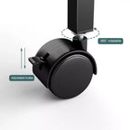 GustoWave Support d'imprimante à 3 niveaux sur roulettes, table d'imprimante mobile avec étagère de rangement, chariot d'imprimante roulant avec roulettes pour bureau à domicile