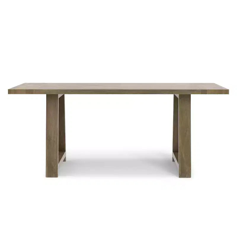 Table à manger de ferme Aeris de 183 cm en manguier massif