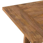 Table à manger de ferme Aeris de 183 cm en manguier massif