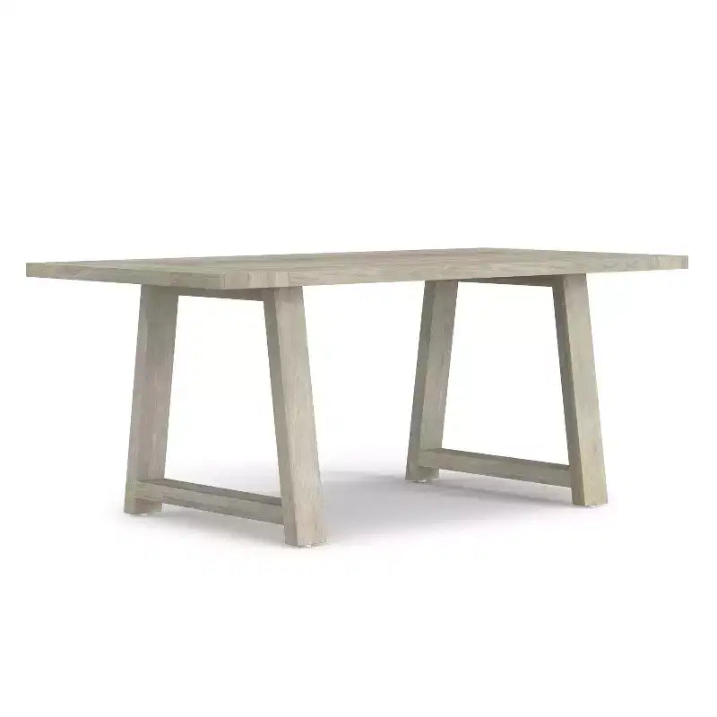 Table à manger de ferme Aeris de 183 cm en manguier massif