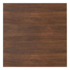 Table à manger carrée de style transitionnel Saige de 54 po x 54 po