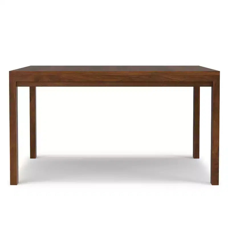 Table à manger carrée de style transitionnel Saige de 54 po x 54 po