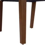 Christopher Knight Home Inho Chaises de salle à manger sans accoudoirs rembourrées en bois d'hévéa moderne (Lot de 4)