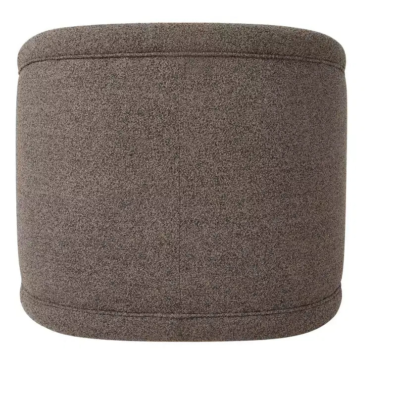 Fauteuil pivotant moderne Sabbo en bouclette avec base en bois massif Christopher Knight Home