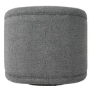 Fauteuil pivotant moderne Sabbo en bouclette avec base en bois massif Christopher Knight Home