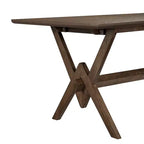 Ensemble de salle à manger 7 pièces Paulina de Christopher Knight Home, en bois d'hévéa de style fermier avec chaises rembourrées