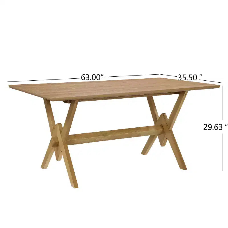 Ensemble de salle à manger 7 pièces Paulina de Christopher Knight Home, en bois d'hévéa de style fermier avec chaises rembourrées