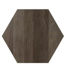 Table d'appoint contemporaine en bois massif, largeur 40 cm, modèle Jerome, assemblée