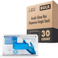 Stock Your Home Acrylic Wall Mount Single Gloves or Tissue Box Dispenser (30 Pack)