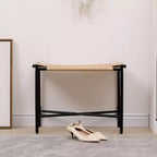 Chaise de salle à manger empilable MAYEERTY en bois de frêne, style milieu de siècle, entièrement assemblée