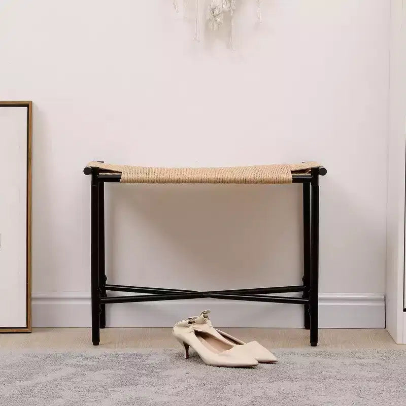 Chaise de salle à manger empilable MAYEERTY en bois de frêne, style milieu de siècle, entièrement assemblée