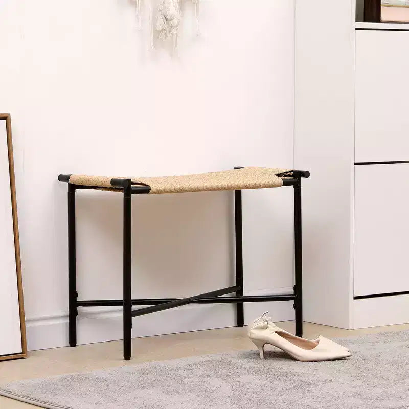 Chaise de salle à manger empilable MAYEERTY en bois de frêne, style milieu de siècle, entièrement assemblée