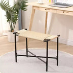 Chaise de salle à manger empilable MAYEERTY en bois de frêne, style milieu de siècle, entièrement assemblée