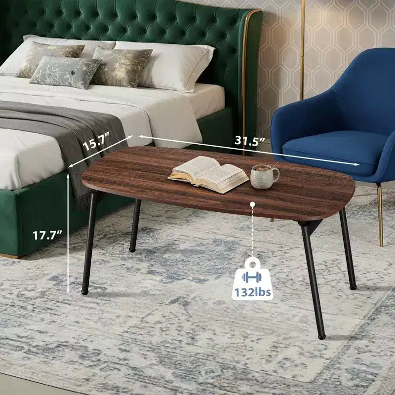 Table basse pliante Karl Home sans rangement pour le salon