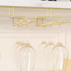 Meuble Bar à Vin Industriel à 3 Niveaux avec Étagères Réglables, Porte-Verres, Porte en Grille – Buffet Vintage pour Cuisine, Salon, Salle à Manger
