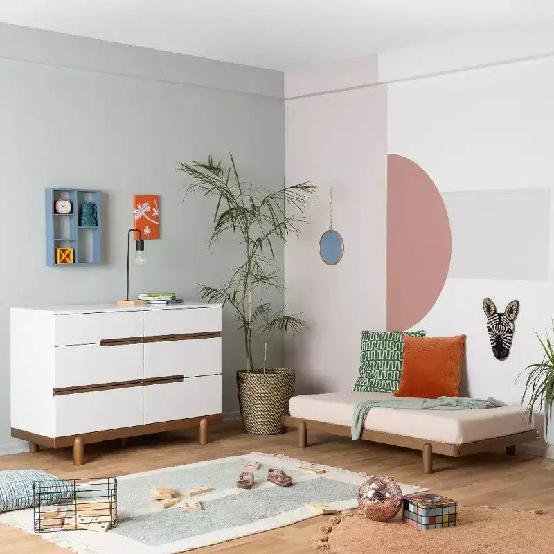 Commode à 6 tiroirs Bliss pour chambre de bébé