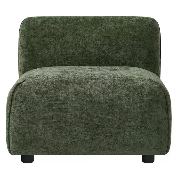Christopher Knight Home Oriane, chaise d'appoint moderne incurvée et rembourrée