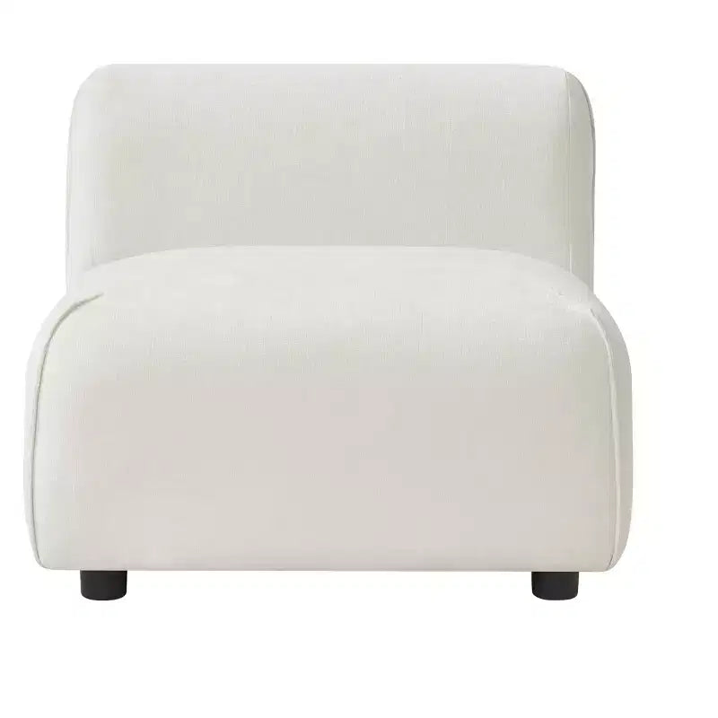 Christopher Knight Home Oriane, chaise d'appoint moderne incurvée et rembourrée