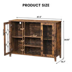 Cave à vin avec rangement et lumière, Meuble de bar pour la maison, Armoire à liqueurs pour la maison, Meuble à café avec porte-verres