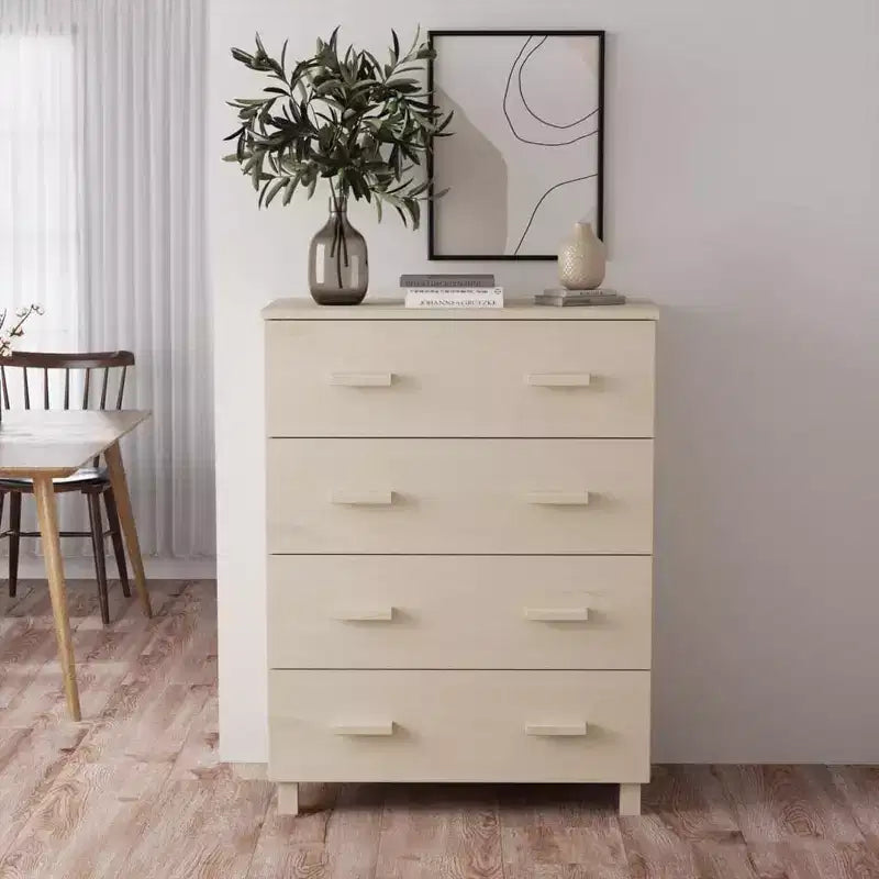 Buffet en bois tendance avec beaucoup de rangement, disponible en plusieurs coloris