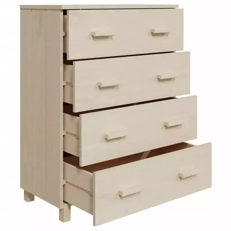 Buffet en bois tendance avec beaucoup de rangement, disponible en plusieurs coloris