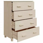 Buffet en bois tendance avec beaucoup de rangement, disponible en plusieurs coloris