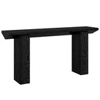 Console, table d'appoint en bois, table d'entrée longue