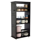 Lavish Home Slim Rolling Storage Cart