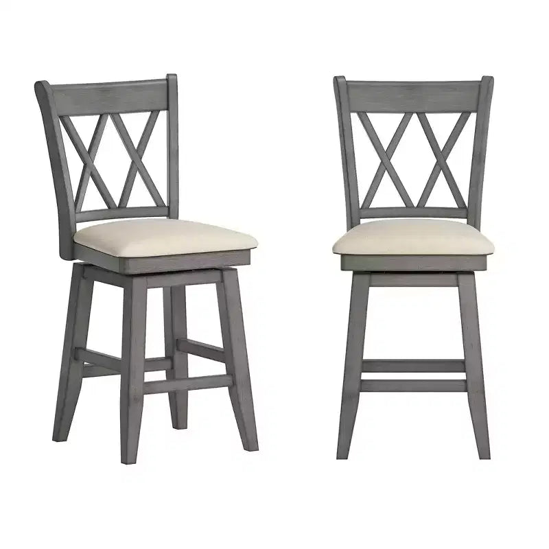 Tabourets de comptoir Truman Double X-Back - iNSPIRE Q