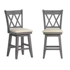 Tabourets de comptoir Truman Double X-Back - iNSPIRE Q