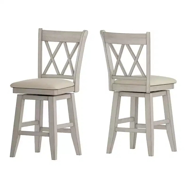 Tabourets de comptoir Truman Double X-Back - iNSPIRE Q