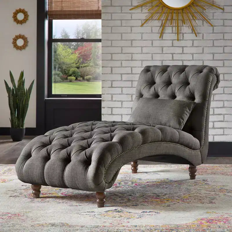Méridienne capitonnée Knightsbridge - iNSPIRE Q