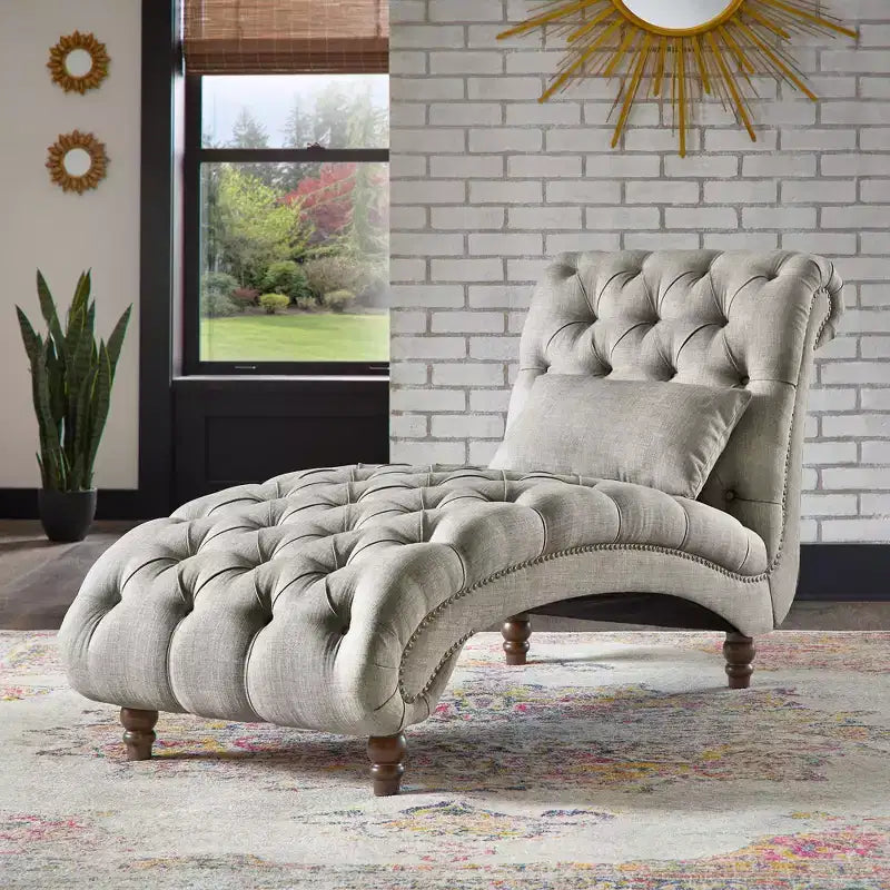 Méridienne capitonnée Knightsbridge - iNSPIRE Q