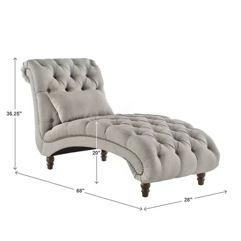 Méridienne capitonnée Knightsbridge - iNSPIRE Q