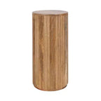 Kate and Laurel Reid Wood Drink Table, 10x10x22, Natural
