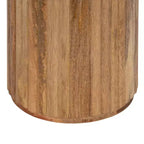 Table d'appoint en bois Kate and Laurel Reid, 10x10x22, Naturel