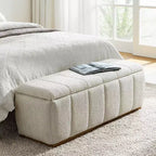 Banc Paula Mid-Century Modern|Artful Living Design-BEIGE