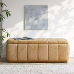 Banc Paula Mid-Century Modern|Artful Living Design-BEIGE