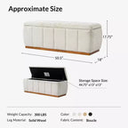Banc Paula Mid-Century Modern|Artful Living Design-BEIGE