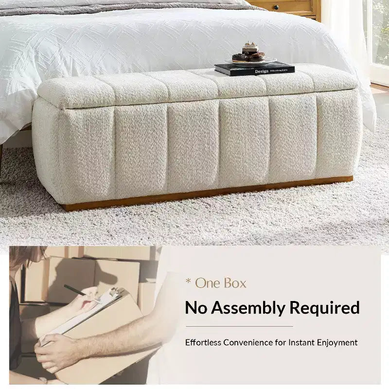 Banc Paula Mid-Century Modern|Artful Living Design-BEIGE