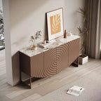 GDFStudio Thekla Bahut de rangement moderne texturé à vagues