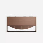 GDFStudio Thekla Bahut de rangement moderne texturé à vagues