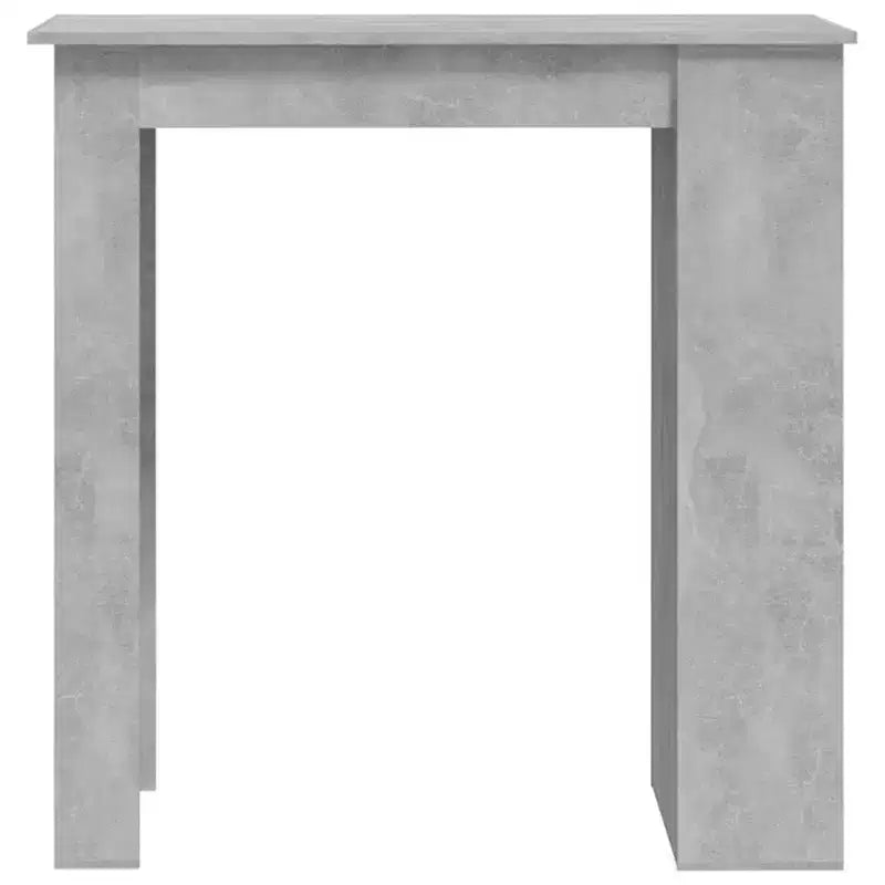 Table de bar avec étagère de rangement - Design moderne pour salle à manger et cuisine