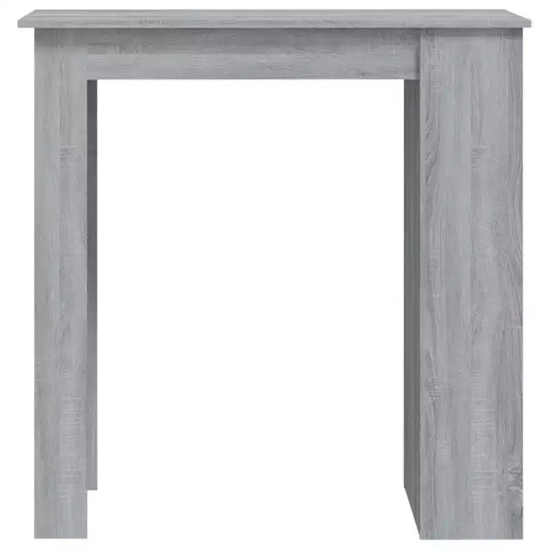 Table de bar avec étagère de rangement - Design moderne pour salle à manger et cuisine
